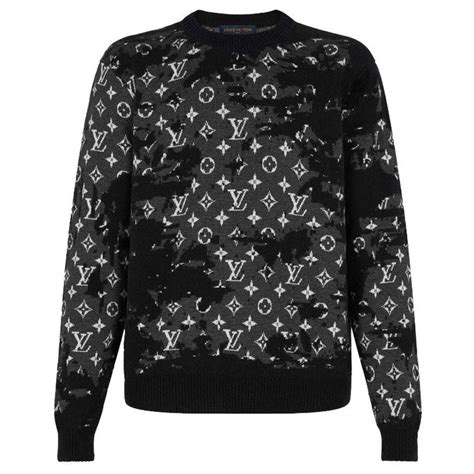 louis vuitton gray sweater|louis vuitton long sleeve sweaters.